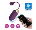 Abner Huevo Vibrador con APP - Morado