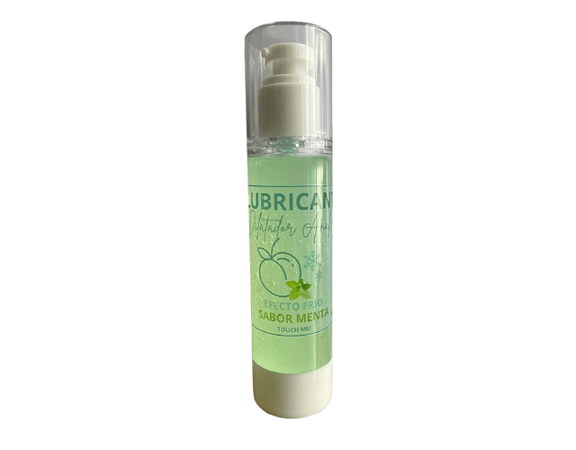 Lubricante Natural Dilatador Anal con efecto Frio Sabor Menta 100 ml Touch Me!