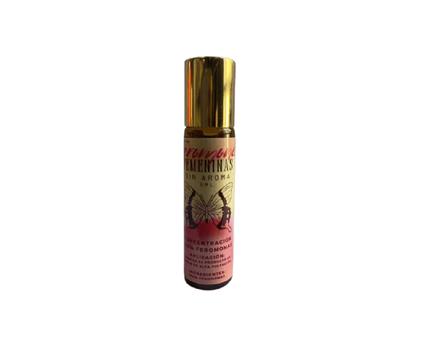 Perfume con Feromonas Femeninas Roll On Sin Aroma 5 ml