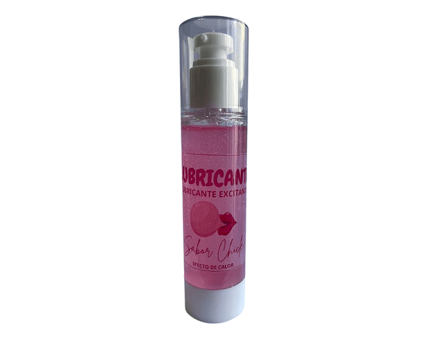 Lubricante Excitante Femenino Comestible sabor Chicle 100ml
