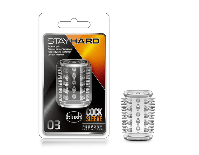 Funda Texturizada Cock Sleeve 02 - 03