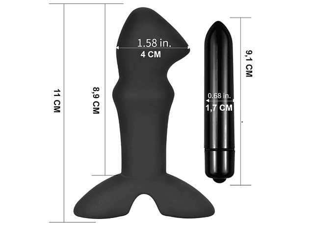 Plug anal Prostate Stud AnalIndulgence