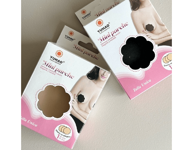 Pezoneras Reutilizables Color Negro