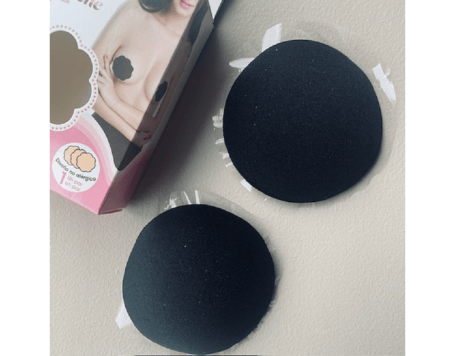 Pezoneras Reutilizables Color Negro