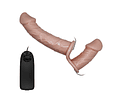 Arnés con Vibrador Doble Penetración