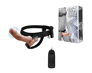 Arnés con Vibrador Doble Penetración