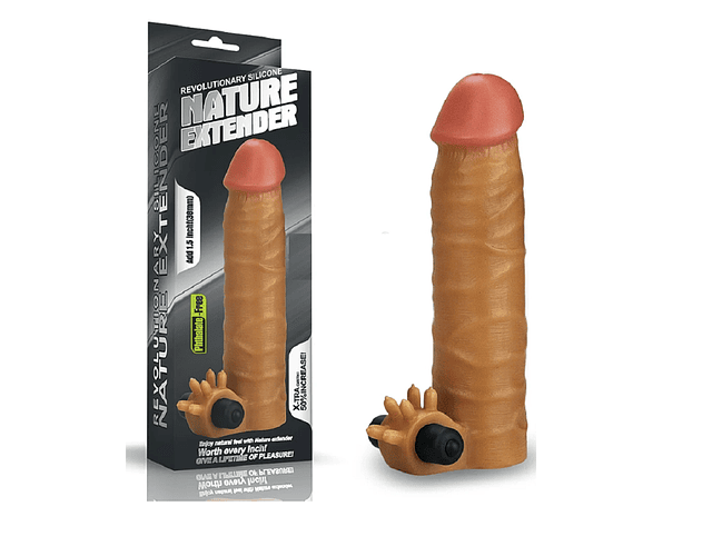 Funda Extensora con Vibrador Love Toy