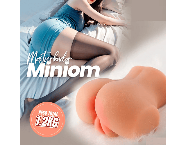 MINION – Masturbador Vagina Vibradora carga USB