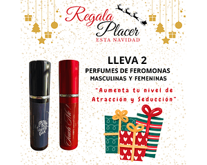 Pack 2 Feromonas Femenina y Masculina de 5ml