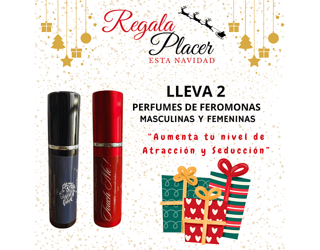 Pack 2 Feromonas Femenina y Masculina de 5ml