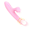 Vibrador telescópico con succionador y 42°c
