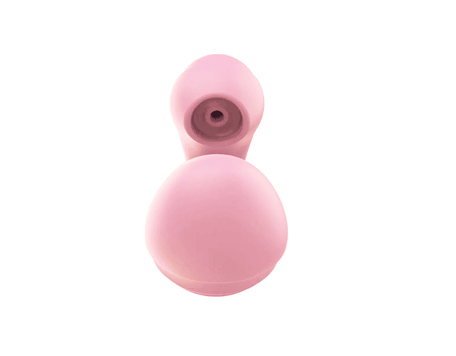 Vibrador telescópico con succionador y 42°c