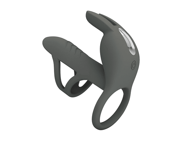 Matty Anillo Vibrador Triple con Funda