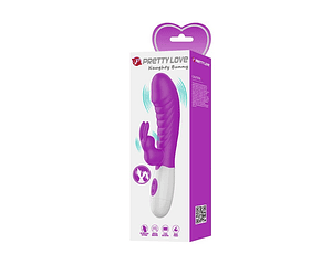 Naughty Bunny Vibrador Dual - Fuscia