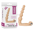Anillo  para Doble Penetración y Estimulador de Clítoris Ultra Soft Double LOVETOY