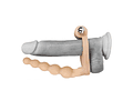 Anillo  para Doble Penetración y Estimulador de Clítoris Ultra Soft Double LOVETOY