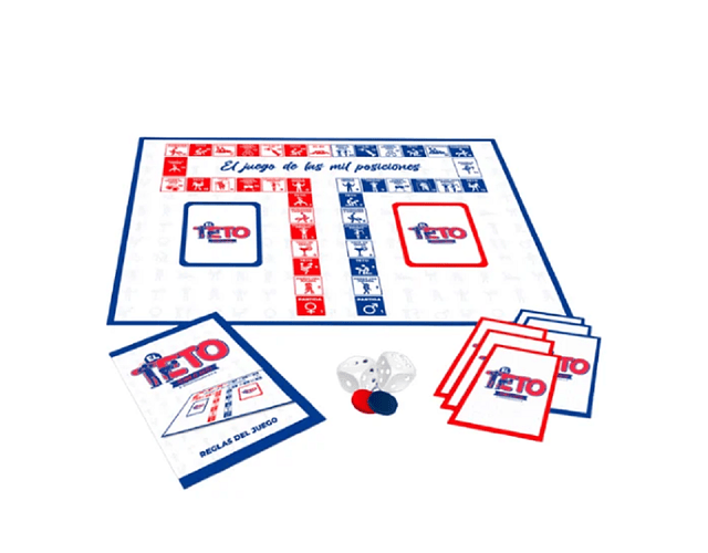 Juego de mesa “El teto” ¡El juego de las mil posiciones!