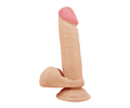 Creel Dildo Realista Piel Deslizable 20,5 cm - Vainilla