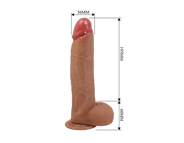 Mendel Dildo Silicona Soft 25,5 cm