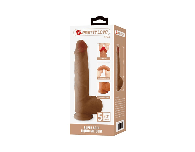 Orton Dildo Silicona Soft 23,5 cm