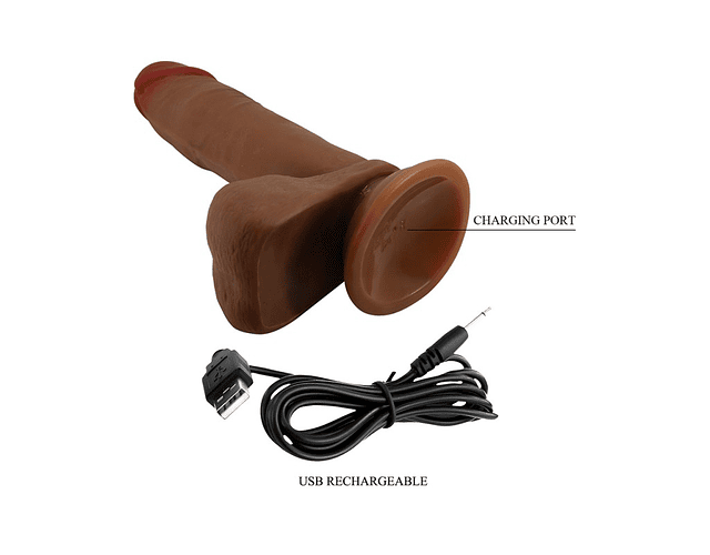 Abel Vibrador Realista con Movimiento