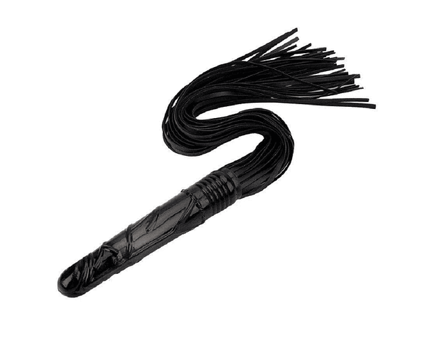 Consolador con Látigo eco Cuero 