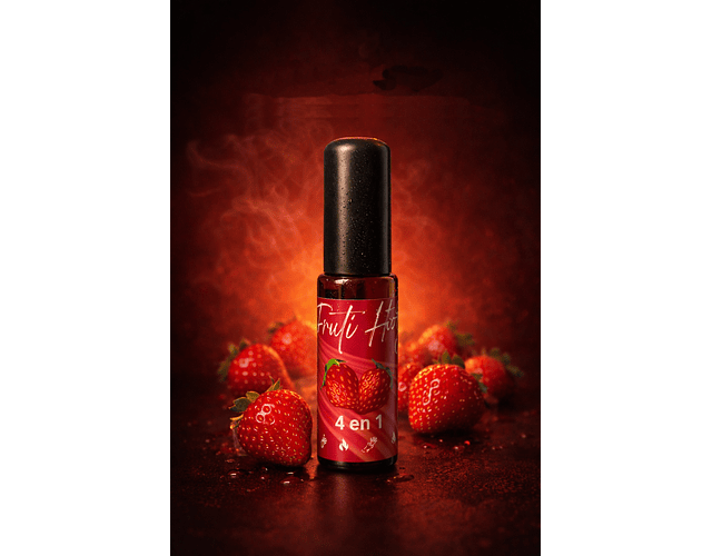 Fruti Hot 4 en 1 | Lubricante a base de agua comestible
