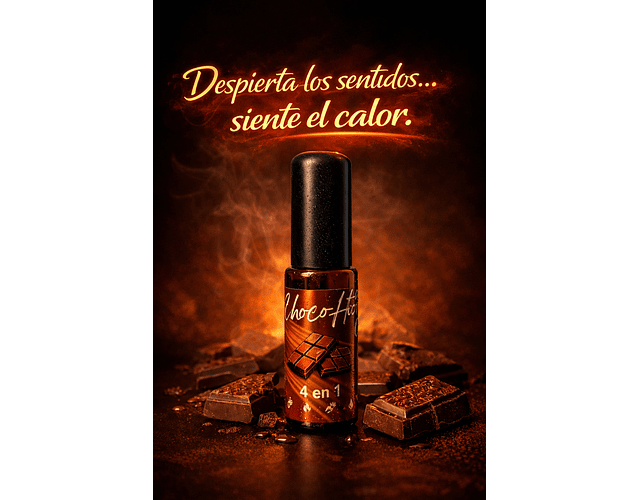 Choco Hot 4 en 1 | Lubricante a base de agua y silicona comestible
