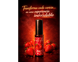 Fruti Hot 4 en 1 | Lubricante a base de agua comestible