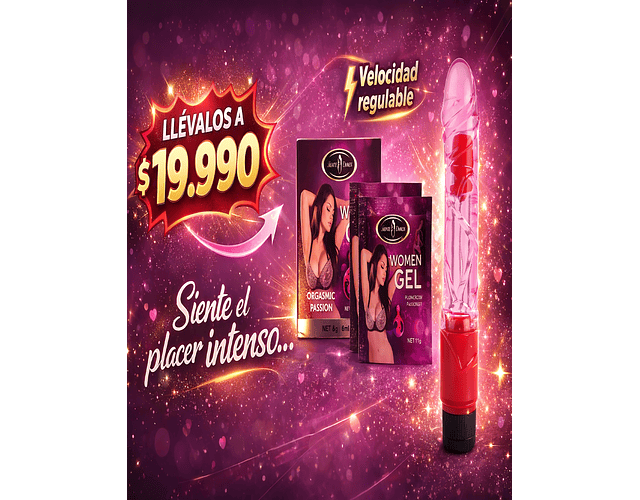 Vibrador  Multi velocidades y Excitante femenino