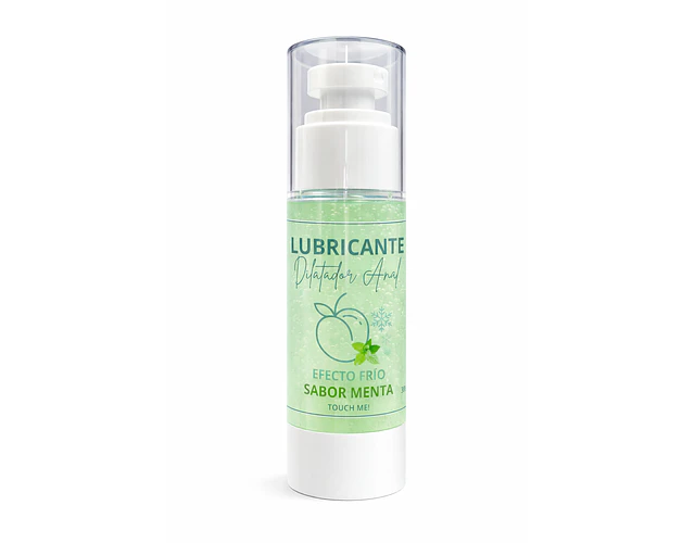 Lubricante Dilatador Anal con Anestésico Efecto Frío Sabor Menta 30 ml 
