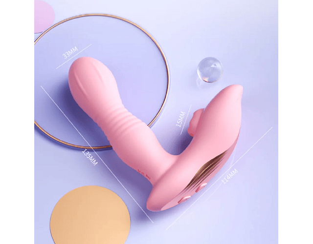Succionador de Clítoris con Vibrador Tabena LILO Discreto 
