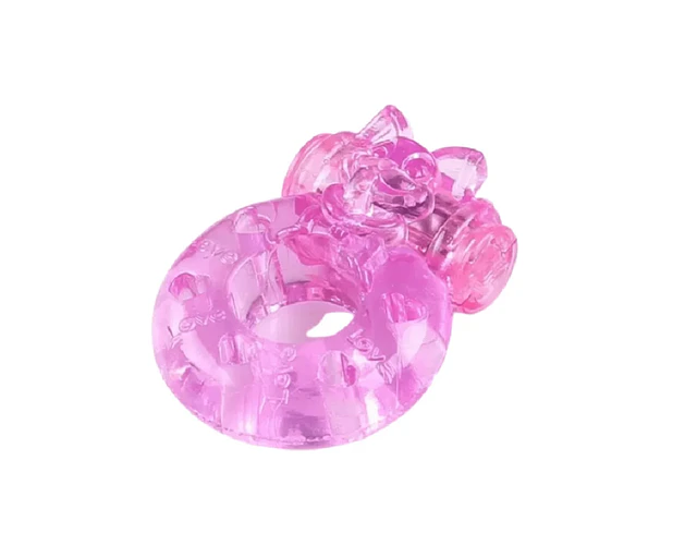 Anillo vibrador Gatito con Estimulador de Clítoris Reutilizable