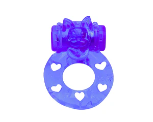 Anillo vibrador Gatito con Estimulador de Clítoris Reutilizable