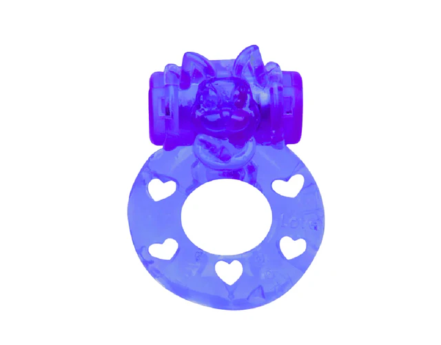 Anillo vibrador Gatito con Estimulador de Clítoris Reutilizable