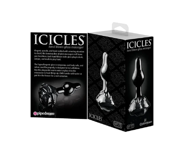 Plug Anal Black Rose 