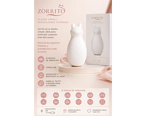 Vibrador Fox  Recargable USB 