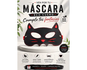Máscara Eco Cuero – Cumple tus fantasías