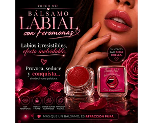 Touch Me! Labial con Feromonas  5ml 