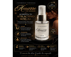Amarre Opium | Perfume de Feromonas Femeninas