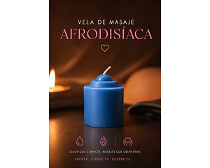 Velas eróticas aromáticas de baja temperatura