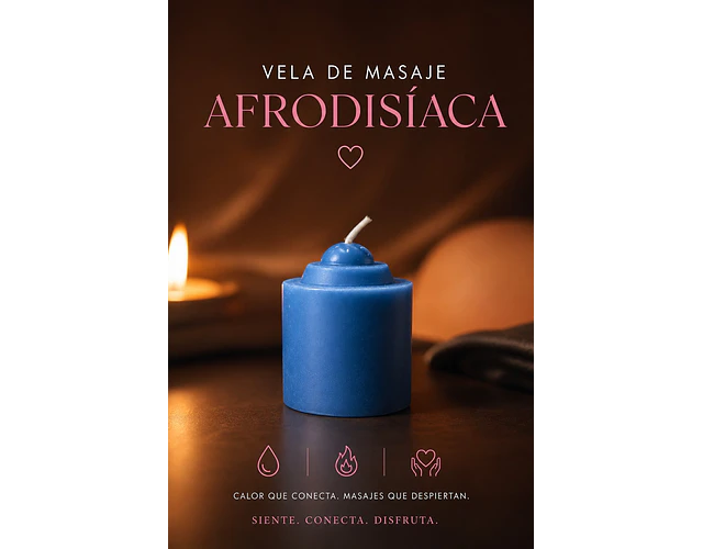 Velas eróticas aromáticas de baja temperatura