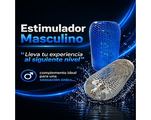  Masturbador Masculino  Azul