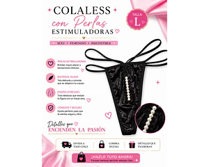 Colaless con Perlas Estimuladoras