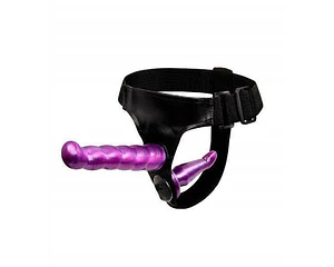 Arnés Doble Penetración Pretty Love Morado