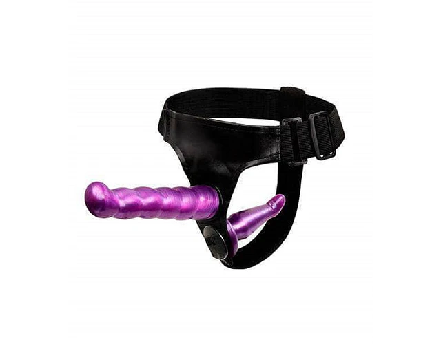 Arnés Doble Penetración Pretty Love Morado