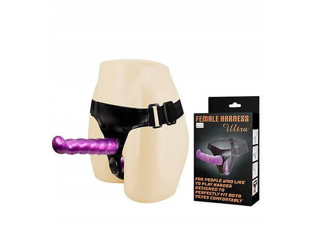 Arnés Doble Penetración Pretty Love Morado