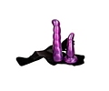 Arnés Doble Penetración Pretty Love Morado