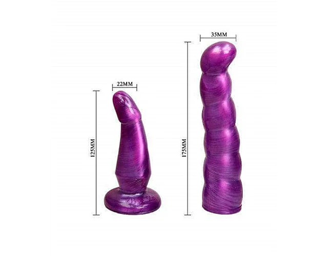 Arnés Doble Penetración Pretty Love Morado