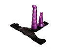 Arnés Doble Penetración Pretty Love Morado